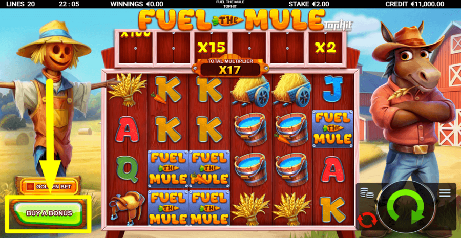 Fuel The Mule Buy Feature