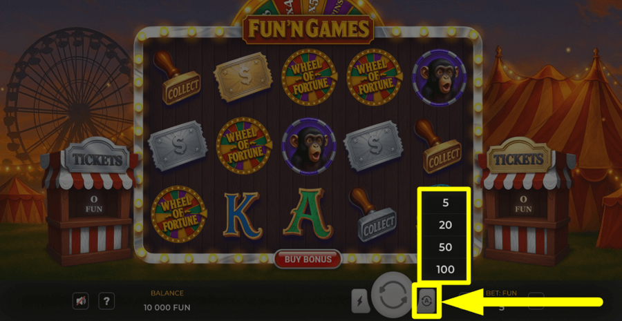 Fun N Games Autoplay Feature