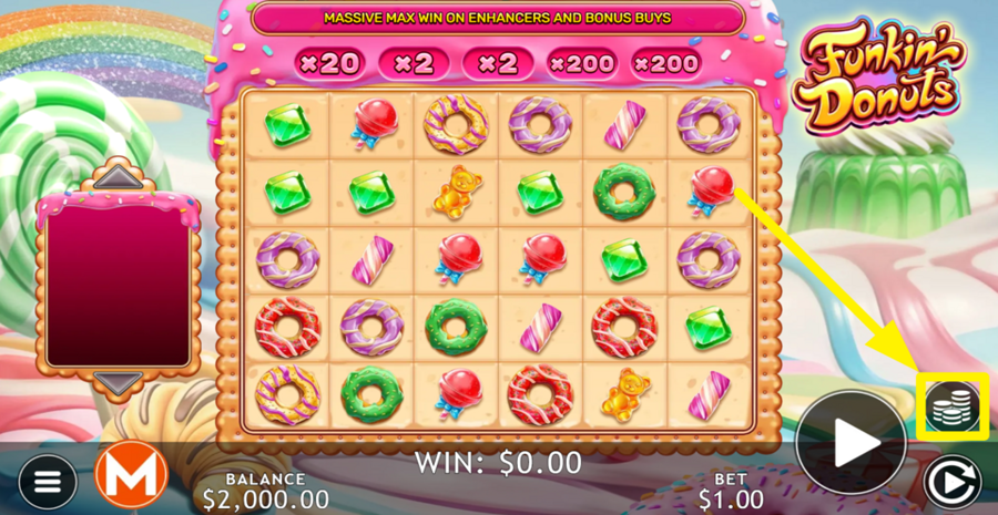 Funkin Donuts Adjust Bet