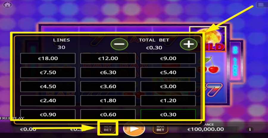 Funky Disco Adjust Bet