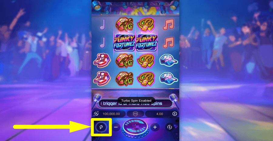 Funky Fortunez Turbo Feature