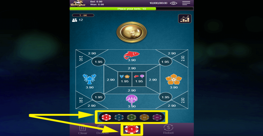 Funky Games Belangkai Adjust Bet