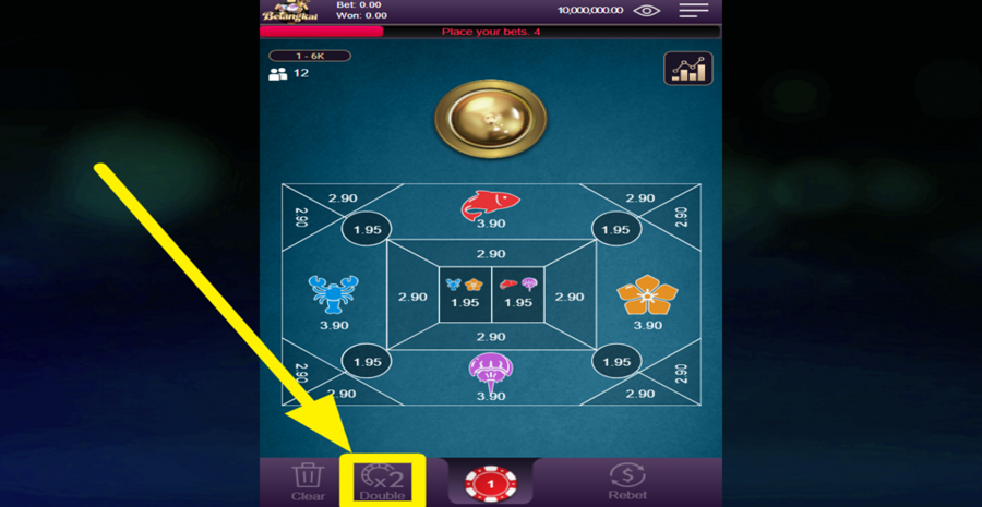Funky Games Belangkai Double Bet