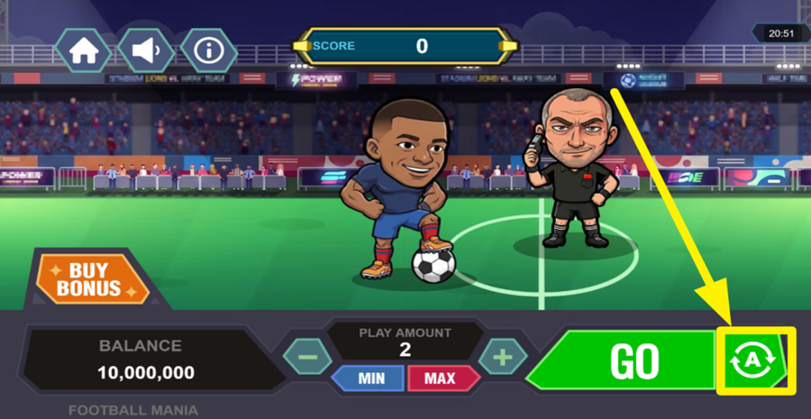 Funky Games Football Mania Autoplay
