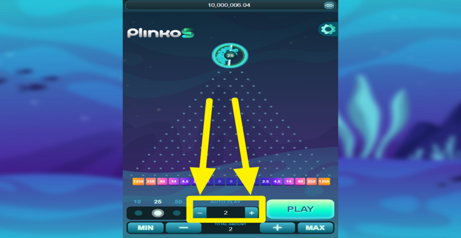 Funky Games Plinkos Adjust Autoplay