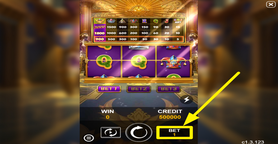 Funta Gaming Royal Slot Adjust Bet