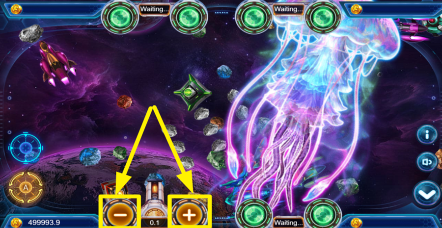 Funta Gaming Space War Adjust Bet