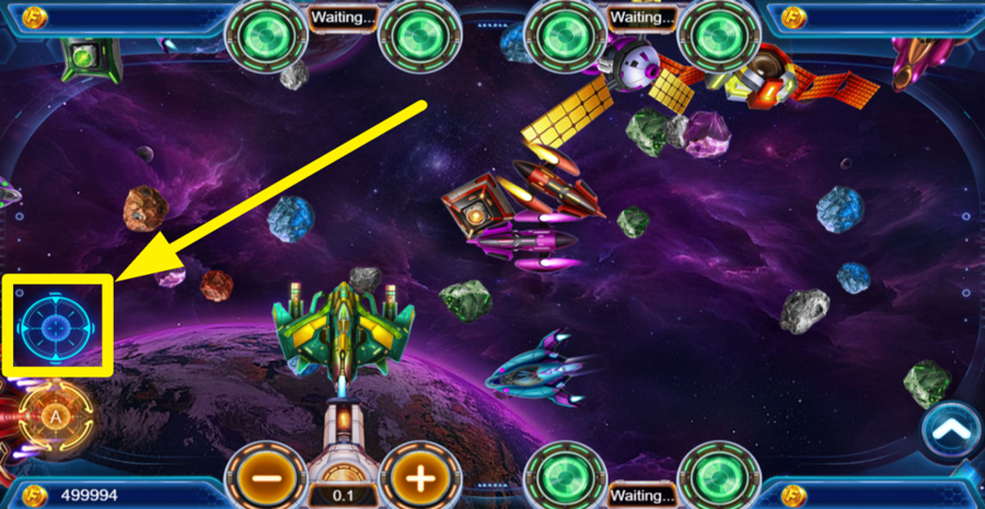 Funta Gaming Space War Lock Target