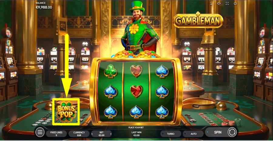 Gambleman Buy Feature