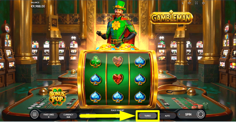 Gambleman Turbo Feature