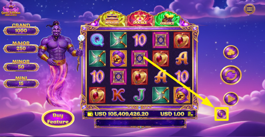 Game Time Tec Genie 3 Wishes Turbo