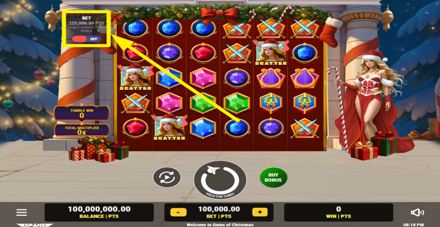 Gates Of Christmas Boost Bet