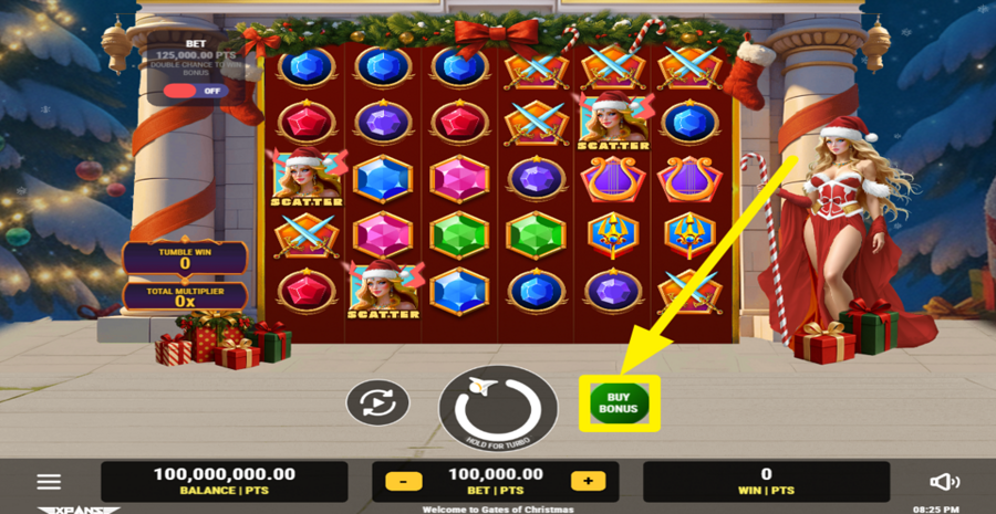 Gates Of Christmas Buy Bonus