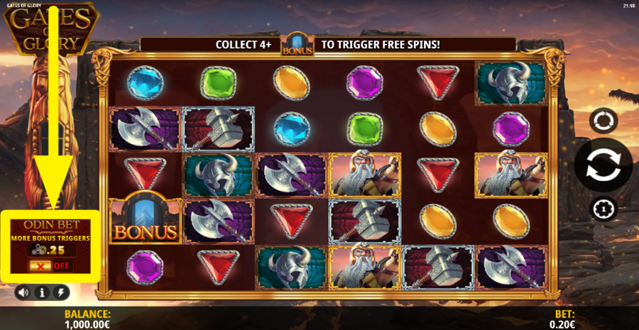 Gates Of Glory Odin Bet