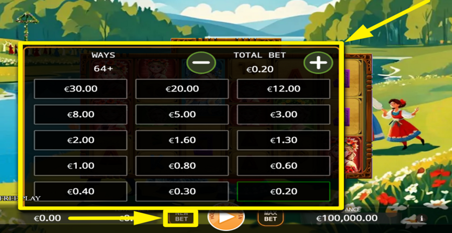 Gates Of Midsummer Fusion Reels Adjust Bet