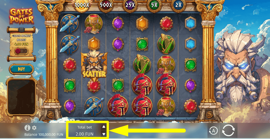 Gates Of Power Bet Value