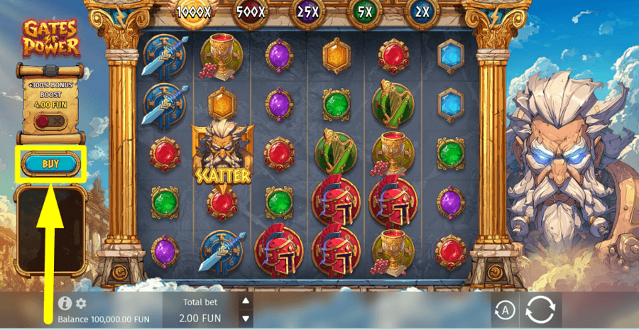 Gates Of Power Buy Feature