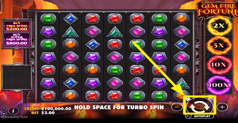 Gem Fire Fortune Spin