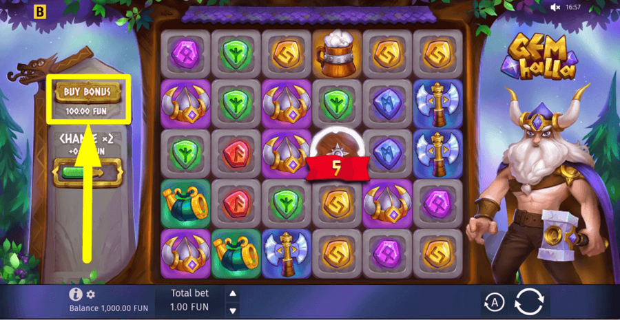 Gemhalla Buy Feature