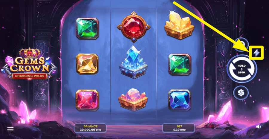 Gems Crown Charging Wilds Turbo