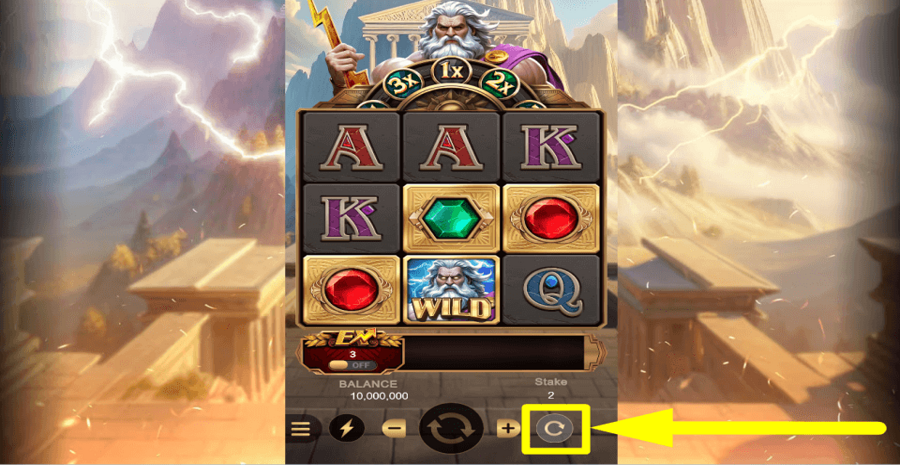 Gems Of Zeus Autoplay Feature