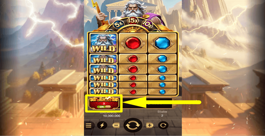 Gems Of Zeus Extra Feature