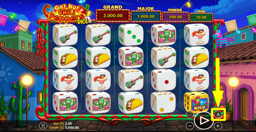 Get Hot Chili Peppers Dice Autoplay Feature