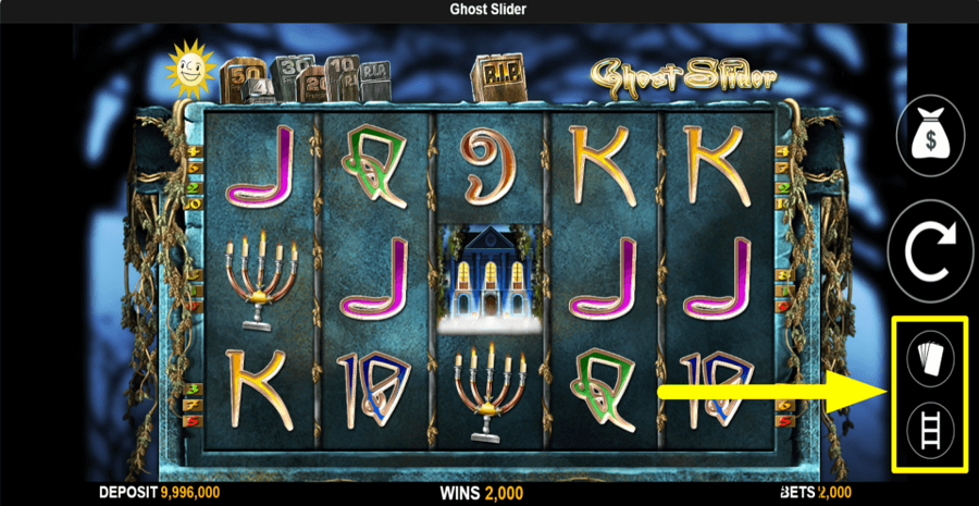 Ghost Slider Gamble Feature