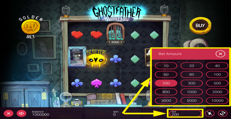 Ghostfather Awakened Adjust Bet