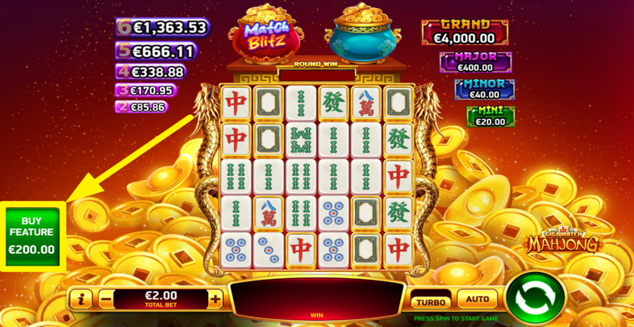 Giga Match Mahjong Buy Bonus