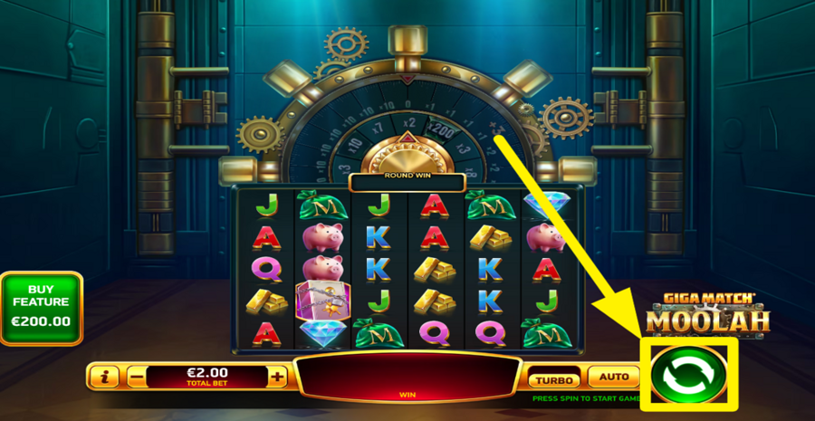 Giga Match Moolah Spin
