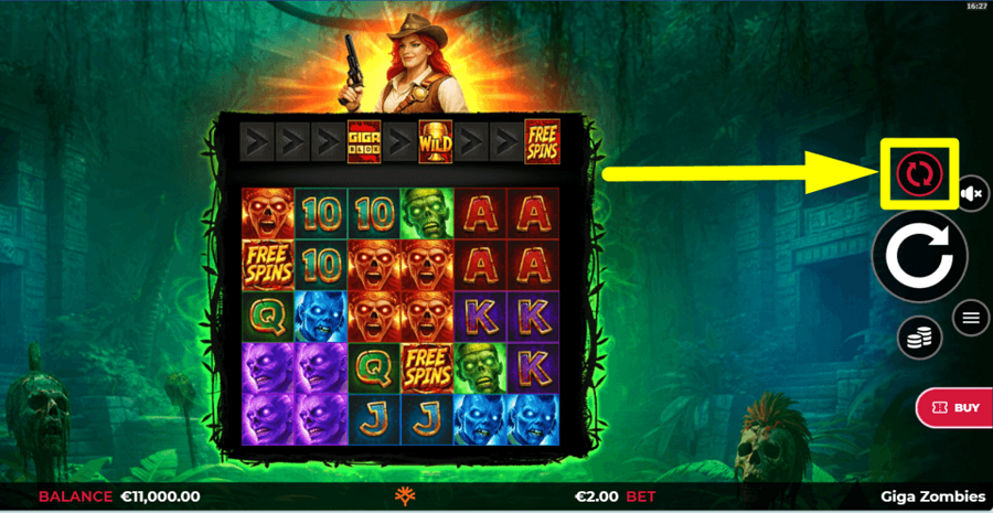 Giga Zombies Autoplay Feature