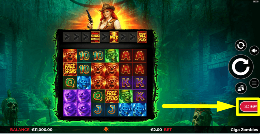 Giga Zombies Buy Feature