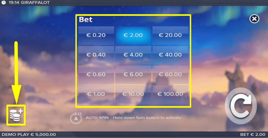 Giraffalot Bet Value