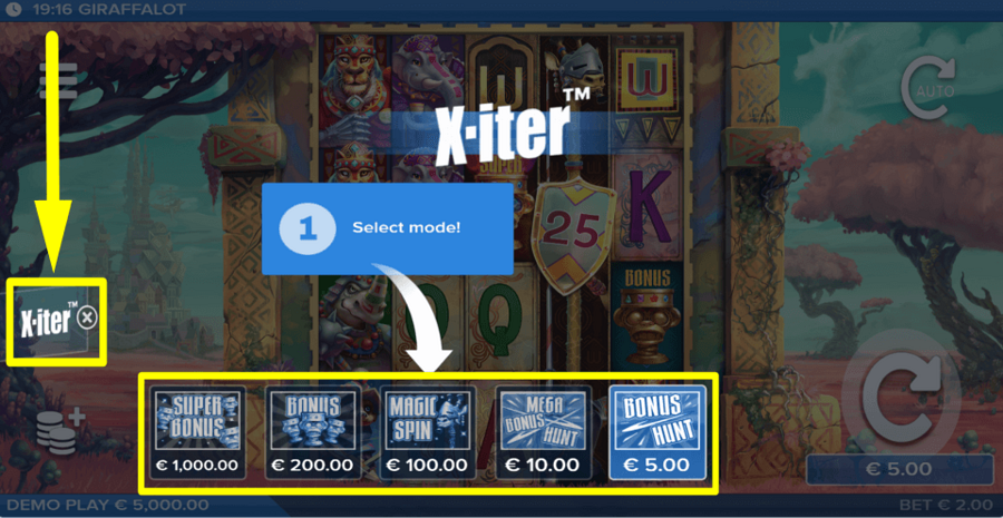 Giraffalot Buy Feature