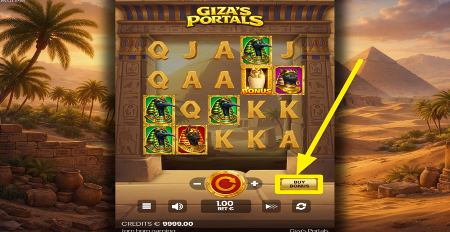 Gizas Portals Buy Bonus