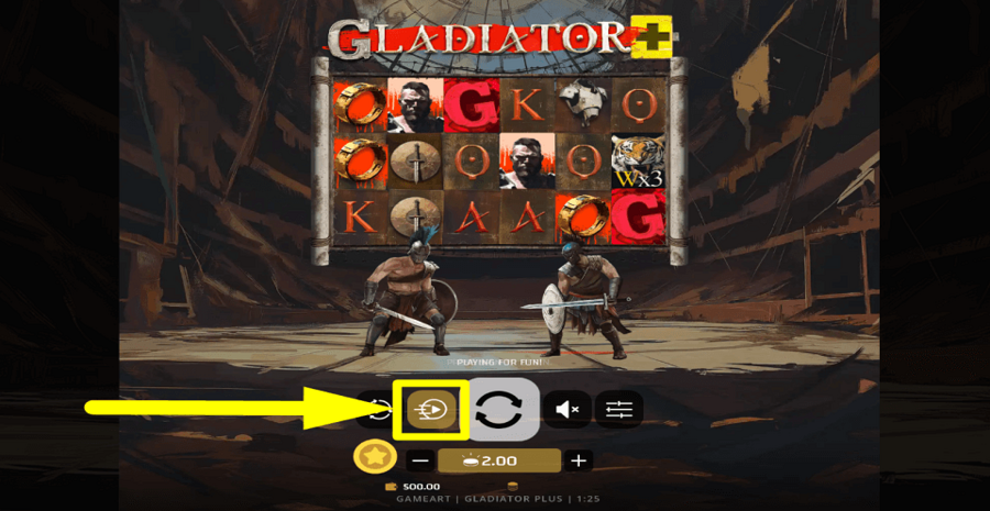Gladiator Plus Turbo Feature
