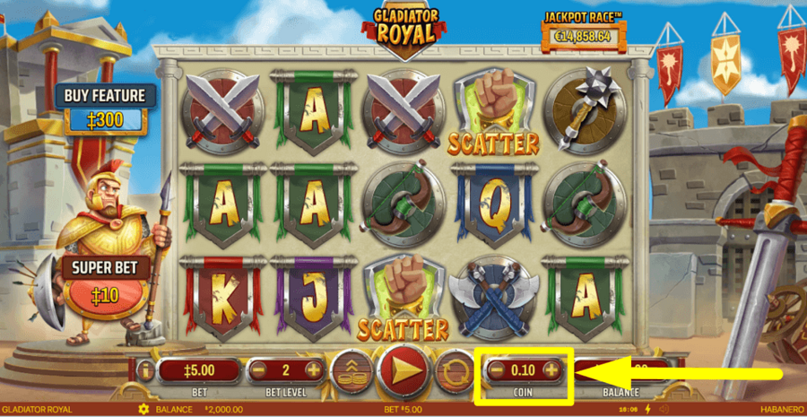 Gladiator Royal Coin Value