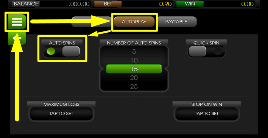 Gladiators Autoplay Feature
