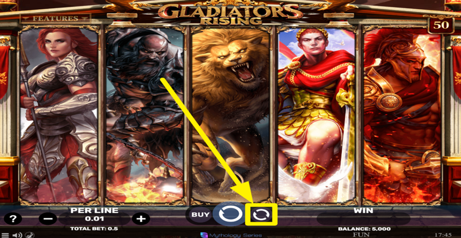 Gladiators Rising Autoplay