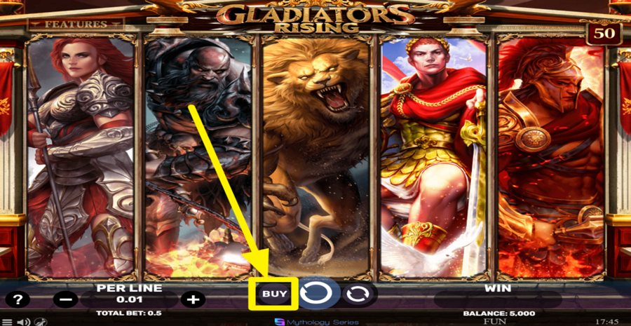 Gladiators Rising Buy Bonus