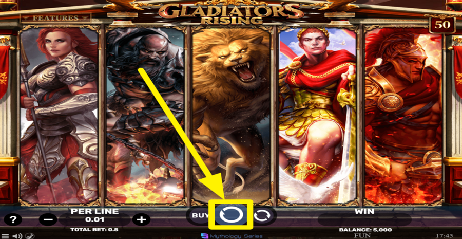 Gladiators Rising Spin