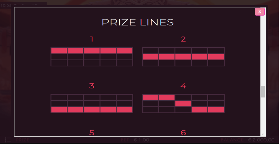 Gladius Of Rome Paylines