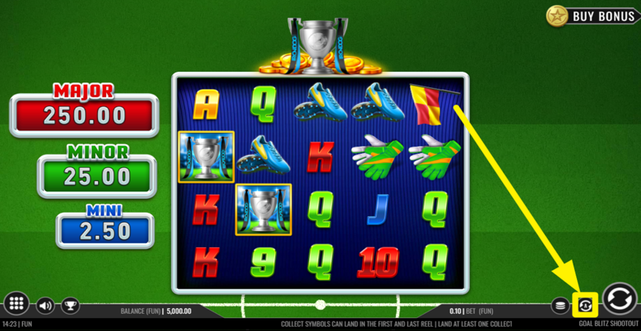 Goal Blitz Shootout Autoplay