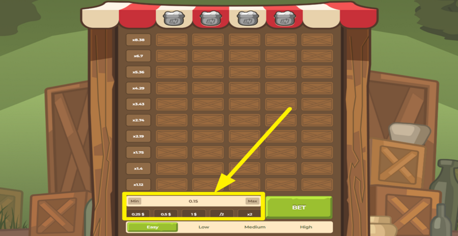 Goblin Tower Choose Bet