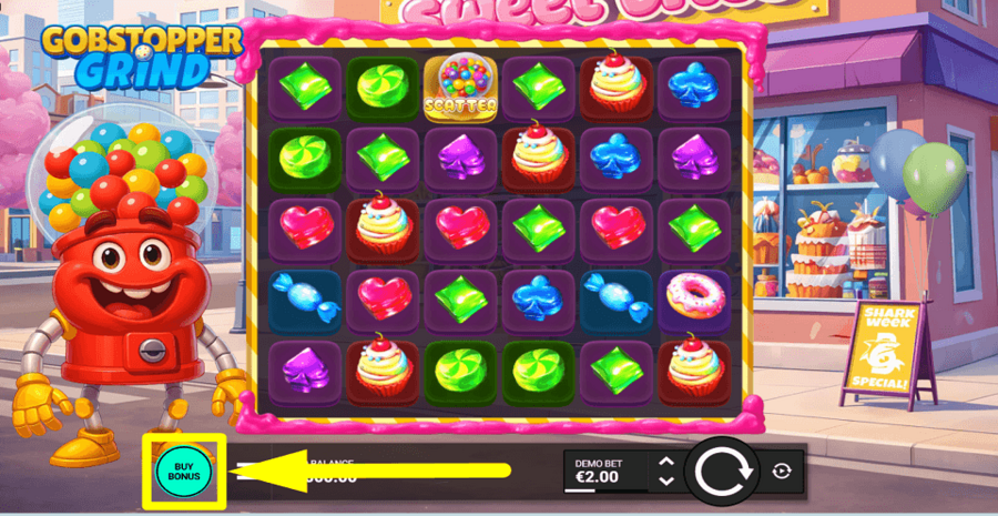 Gobstopper Grind Buy Feature