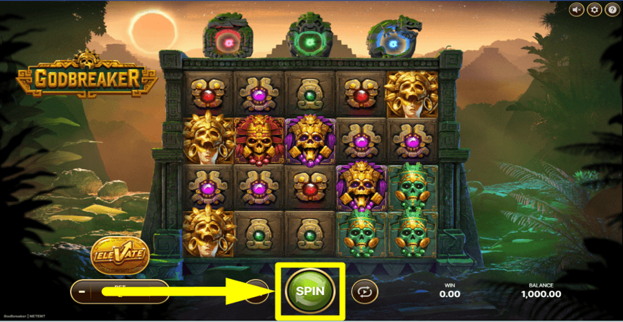 Godbreaker Spin Button