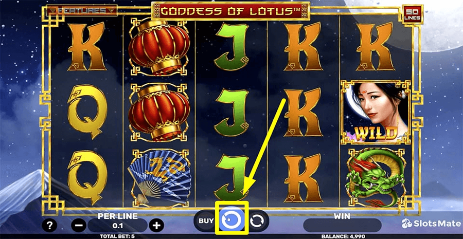 Goddess Of Lotus Spin