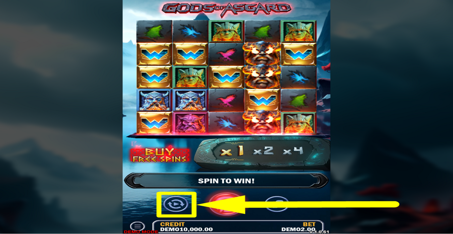 Gods Of Asgards Autoplay Feature