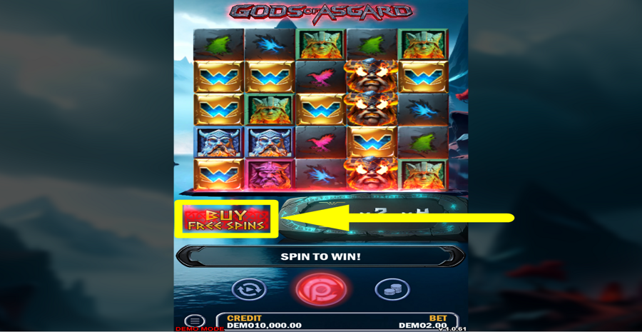 Gods Of Asgards Buy Feature